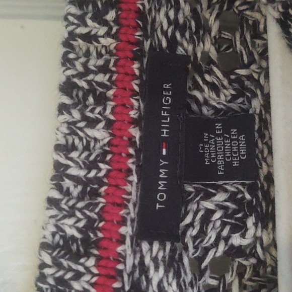 Tommy Hilfiger Navy and Whte Sweater Sz M - Picture 5 of 7